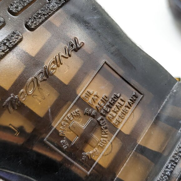 Dr. Martens Multicolor Tie-Dye Combat Boots - Picture 12 of 12